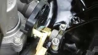 Merc 110 9.8hp custom choke lever