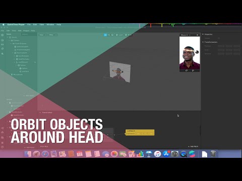 Orbit Objects around Head | Spark AR Studio