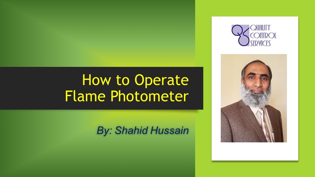 How to Operate Flame Photometer YouTube