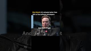 Elon:Ai is already better than software developers #shorts #clips