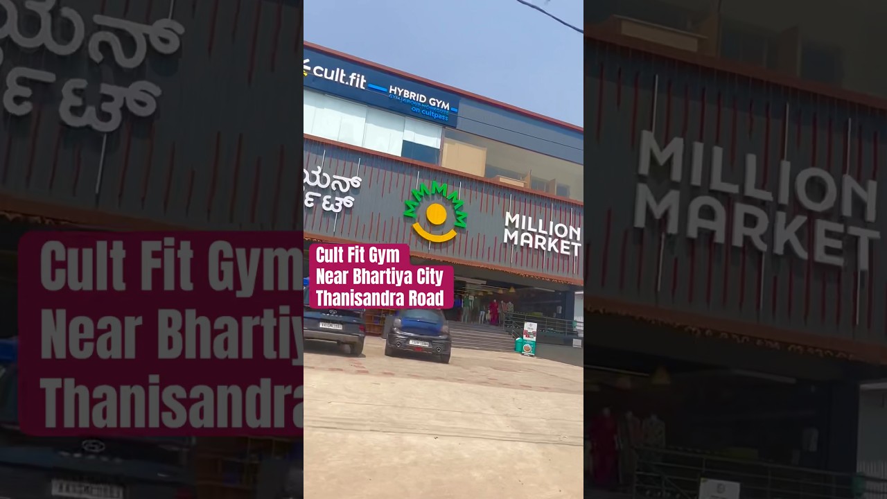 Cult Fit Bhartiya City | Cult Gym Location Thanisandra Bangalore @cult.official 