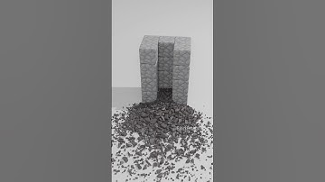 Gravel Minecraft realistic_4 #Shorts