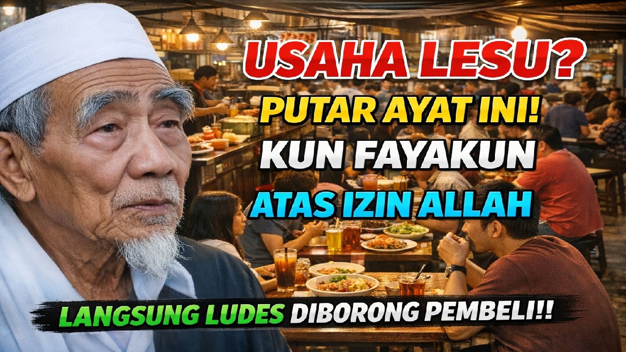 USAHA LESU ? PUTAR AYAT INI DOA PELARIS DAGANGAN ATAS IZIN ALLAH LANGSUNG LUDES DIBORONG PEMBELI