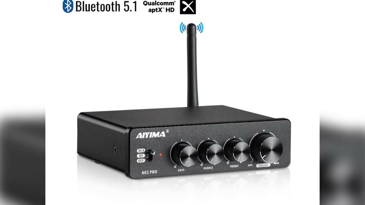 A must-have product! AIYIMA A01 PRO A01 Audio Amplifier TPA3116D2 Bluetooth Power 100Wx2 HIFI Soun