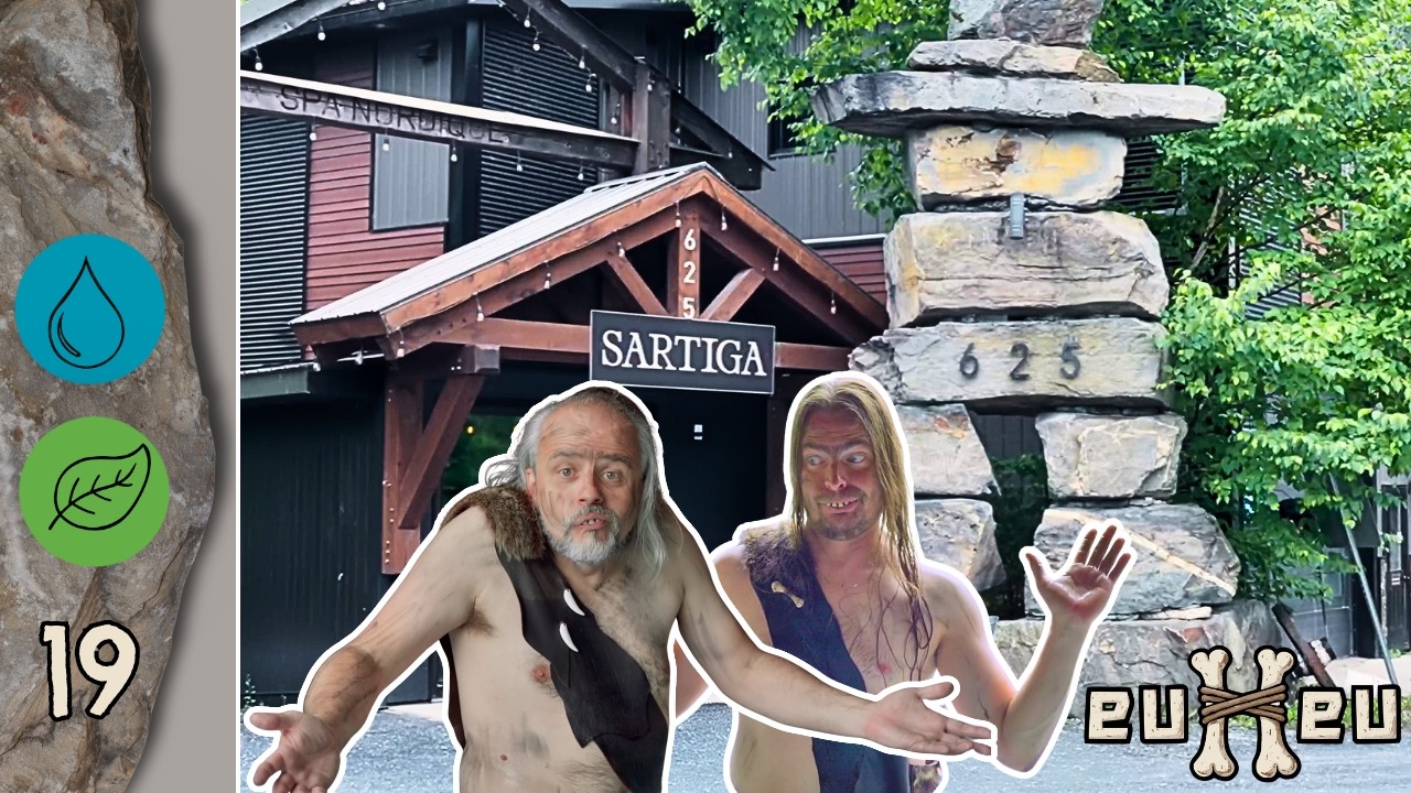 Première fois au SPA pour deux HOMMES DES CAVERNES