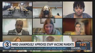 MMSD unanimously approves COVID-19 vaccine mandate for staff