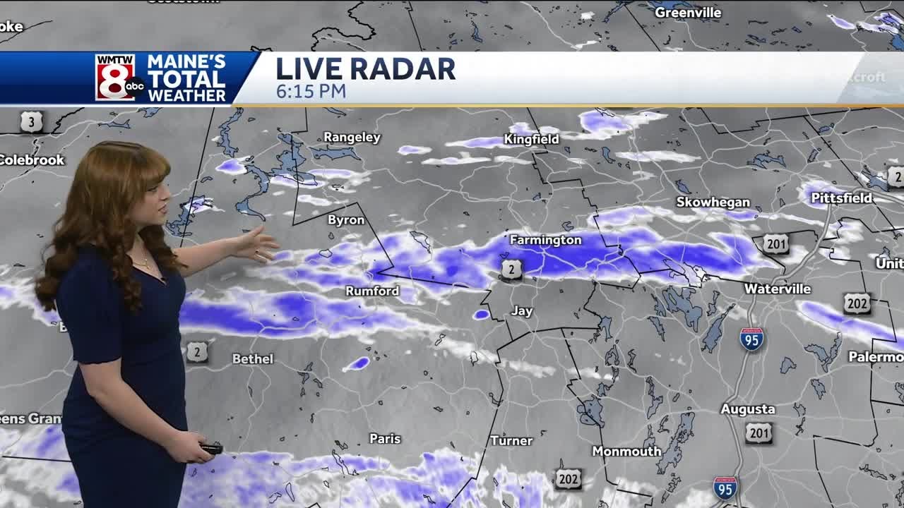 Breezy with light snow overnight into Monday - YouTube