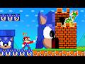 When everything Mario touches turn into Sonic (Part 1)