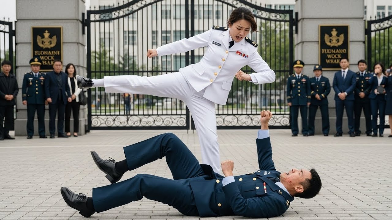 Bị Ép Ly Hôn, Chồng Đại Tá Tát Vợ Trước Cổng Doanh Trại – 5 Phút Sau Cô Sút Anh Lăn Trên Nền Gạch