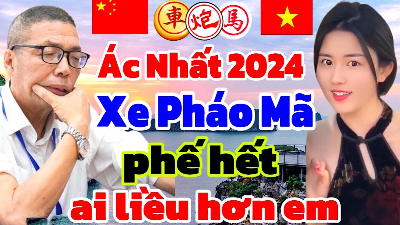 Ván cờ ác nhất 2024 xe pháo mã phế hết, ai chơi liều như em. Cờ Tướng Hay