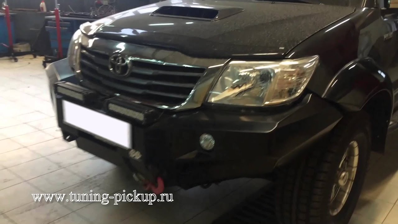Бампер силовой hilux
