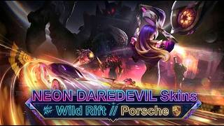 TOP NEON DAREDEVIL Skins - Wild Rift Showcase