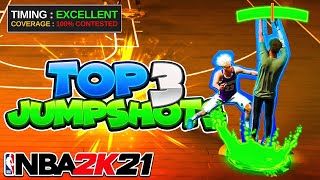 The 3 BEST JUMPSHOTS for ALL ARCHETYPES on NBA 2K21