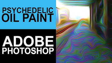 Psychedelic Oil Paint Filter In Photoshop | Vibrant Color Effect | 60s | Graphicxtras