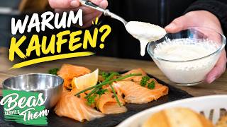 Sahnemeerrettich selber machen – einfaches Rezept auch Apfel-Meerrettich