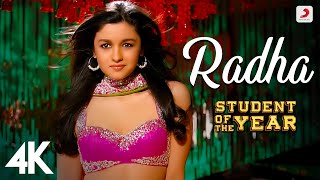 Radha - Soty Alia Bhatt Sidharth Malhotra Varun Dhawan Udit Narayan Shreya Ghoshal 4K