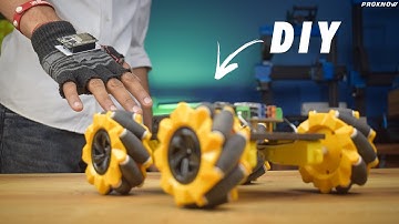 DIY All Direction Gesture Control Car Using ESP NOW