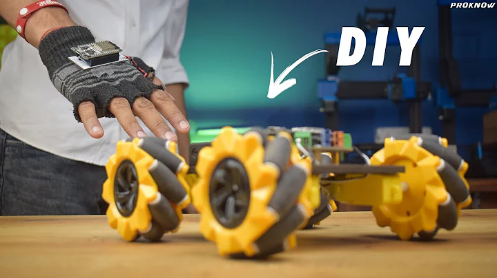 DIY All Direction Gesture Control Car Using ESP NOW