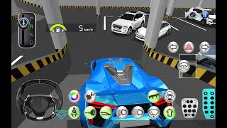 Super Car Blue Stuck In Parking | Metro Race | 3D Driving Class | Android Gameplay  screenshot 1