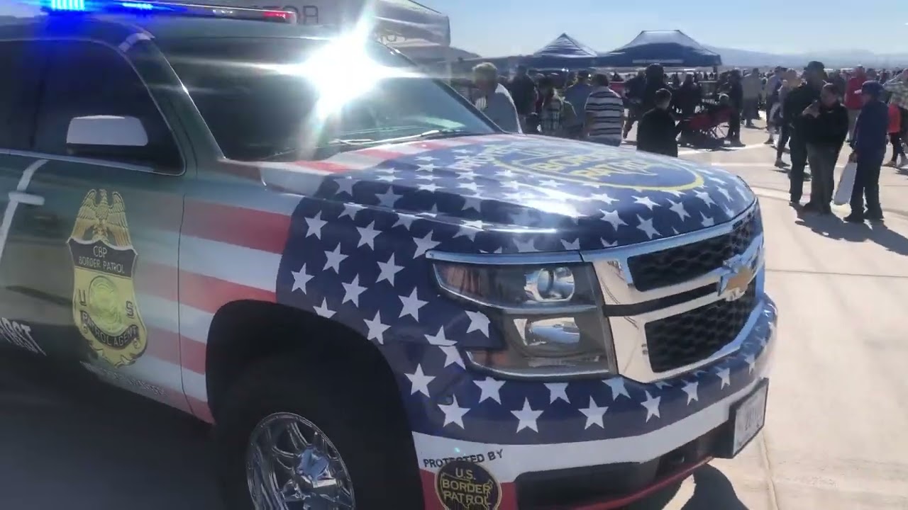 US Border patrol SUV