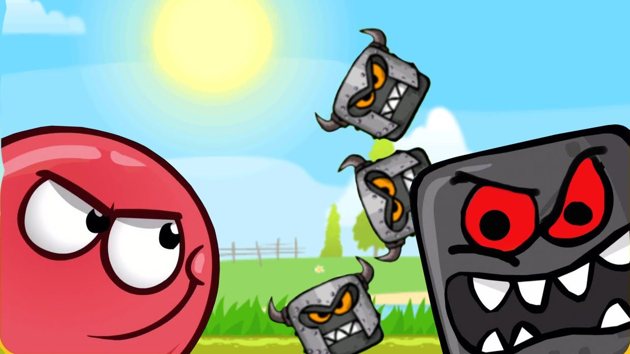 игра про красный шар с ногами. красный шарик игра поляна. 4 игра red ball 4 игра. красный помидор игра. красный шарик 2 уровень.