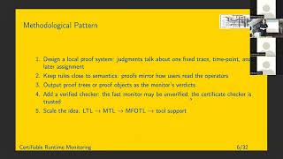 Dmitriy Traytel: Certified runtime monitoring