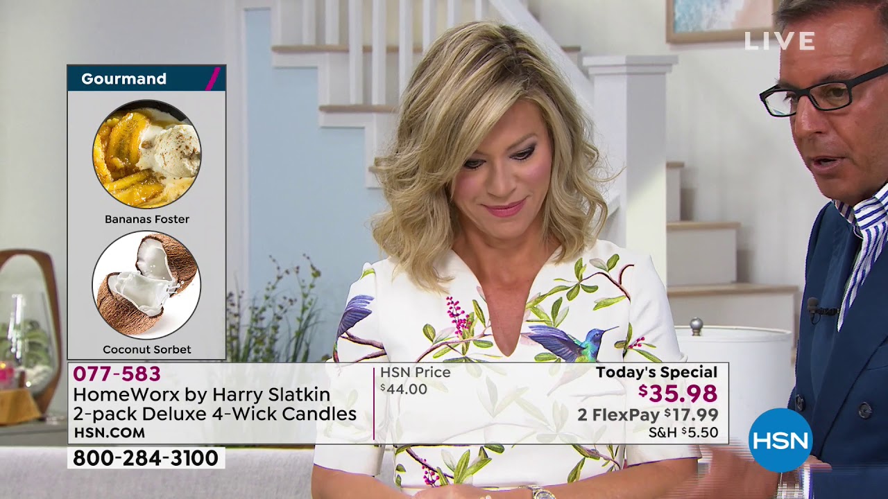 HSN | Harry Slatkin Homeworx Premiere 04.01.2019 - 12 AM