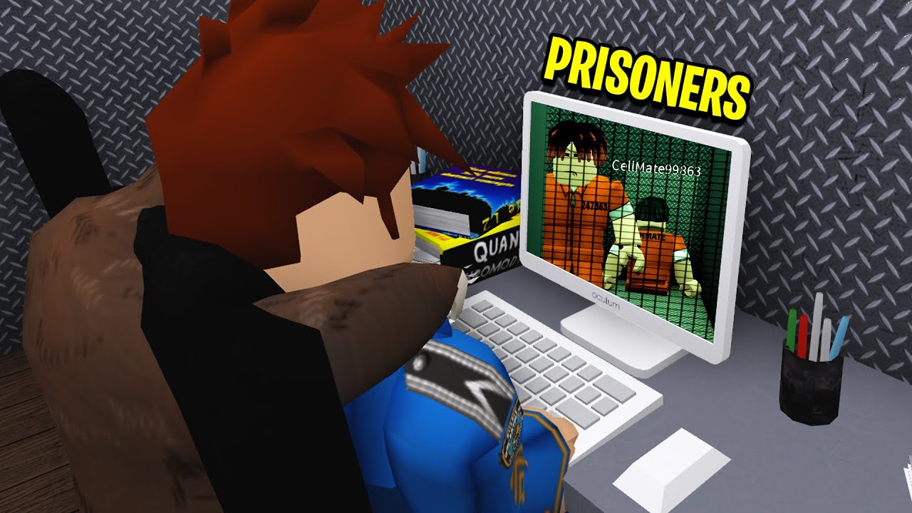 I Worked At Bloxburg Prison Cameras Caught Prisoners Escape Roblox Youtube - i found a poke prison they captured all my fans roblox bloxburg