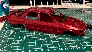 DISASTER! Update on the ford sierra cosworth 1/24 DModelkits for the #under1000gb build