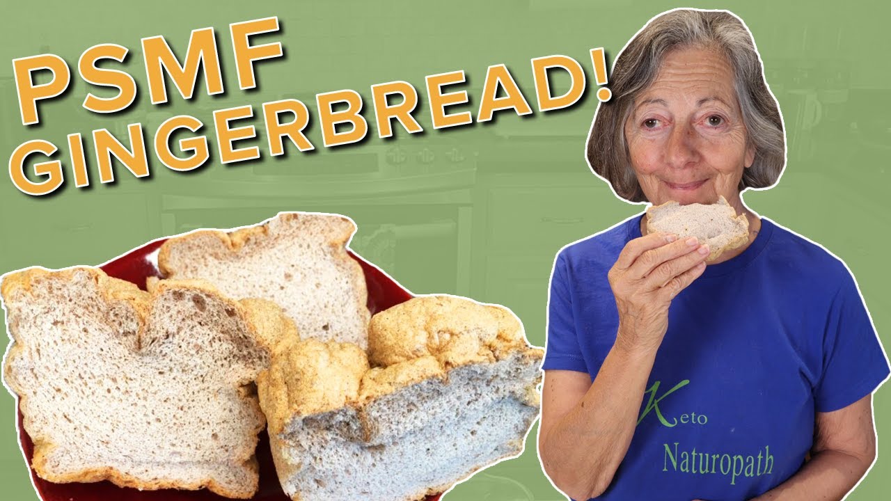 Protein Sparing Gingerbread Loaf - an Egg White Loaf