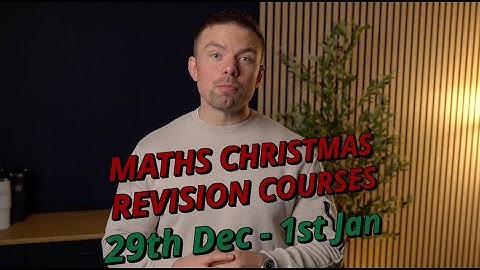 Kerstcursussen | Wiskunde voor het Leaving Cert