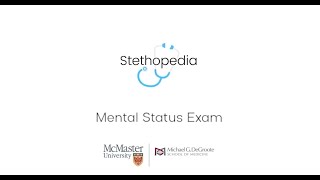 Mental Status OSCE Exam | Stethopedia