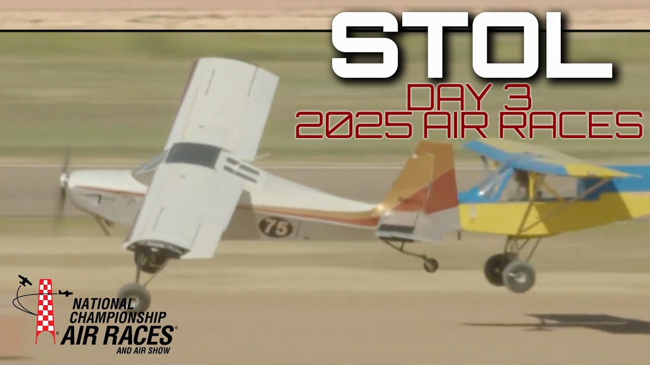 Stol Car Racing STOL Drag Racing - Day 3 of 2025 National Championship Air Races - YouTube