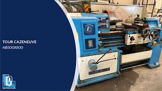 Didelon Machines Outils - Tour Hb500X800 Cazeneuve