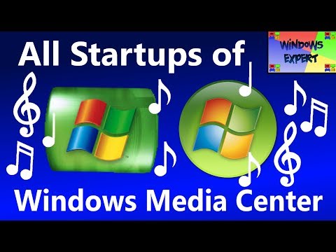 ALL STARTUPS OF WINDOWS MEDIA CENTER (2002-2015)