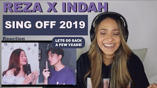 REZA vs INDAH AQILA-  SING-OFF 2019 (DANCE MONKEY by Tones And I) | REACTION!!