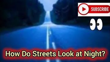 How to Shoot Professional Street Videos at Night?