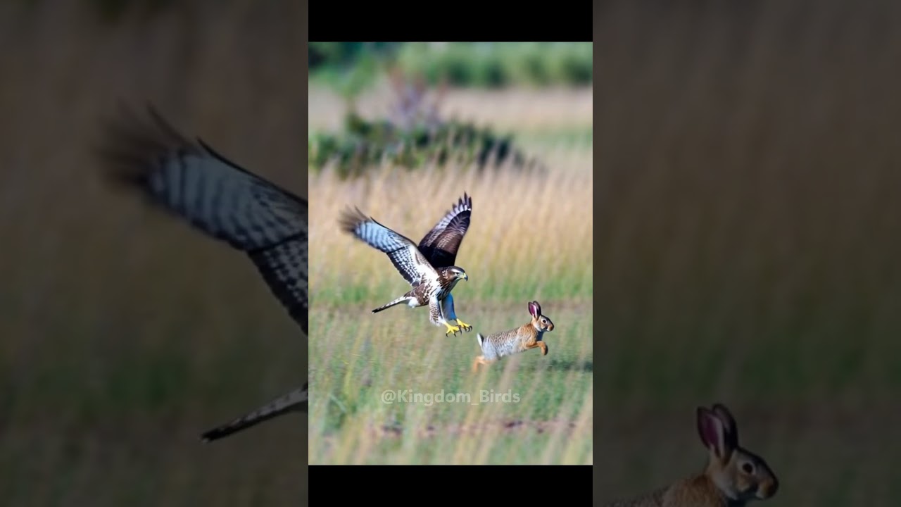 What Happens When a Hawk Hunts a Rabbit?
