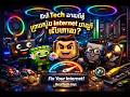 အိမ်က Internet ဘာလို့ နေးတာလဲ? 😂 | CPU RAM SSD WiFi Router 3D Comedy Series