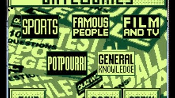 Quiz Wiz Cyber Trivia - Game Com Tiger Electronics - emulador MESSUI64 v0.180