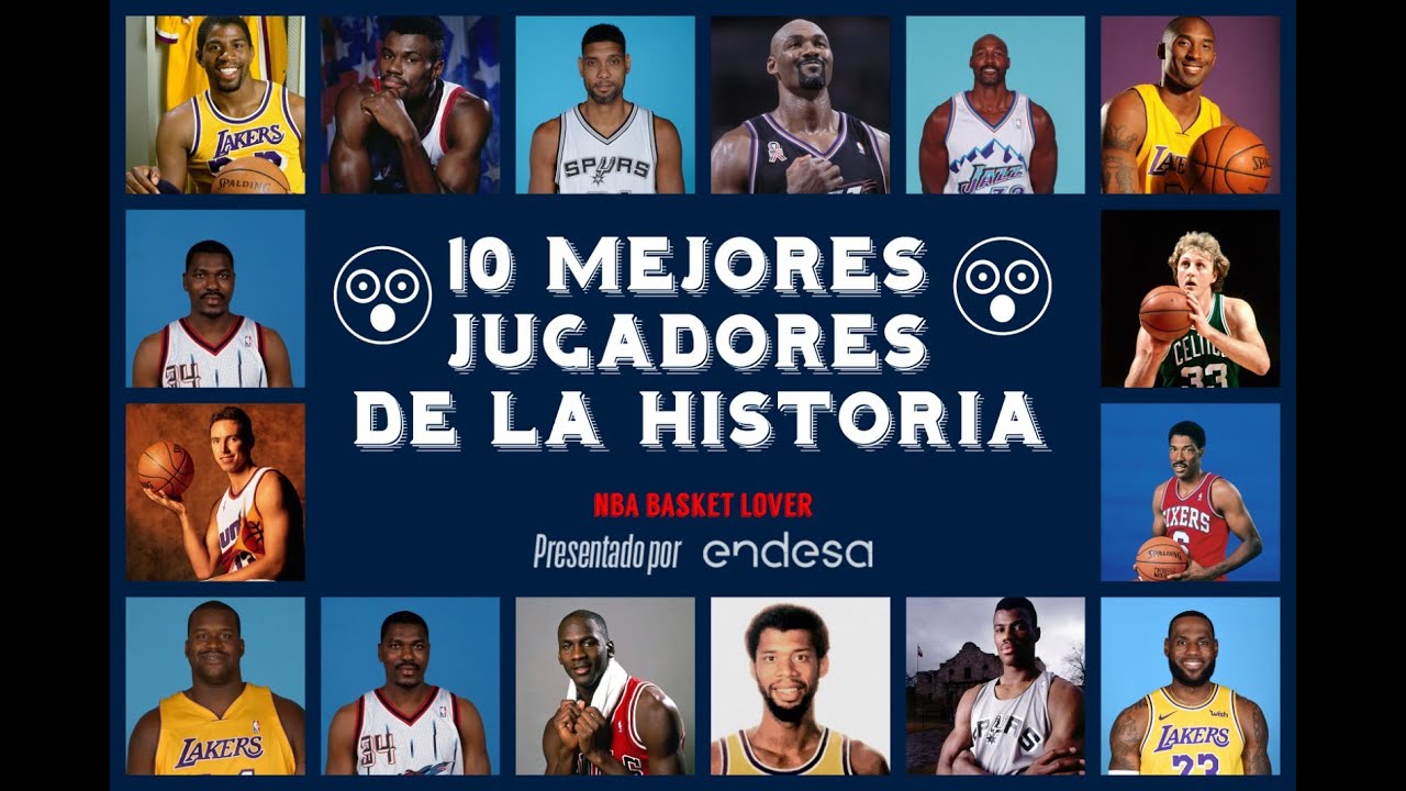 Los 10 mejores jugadores de la historia?? (últimas 4 décadas) NBA Basket  Lover Ep | 87 - YouTube