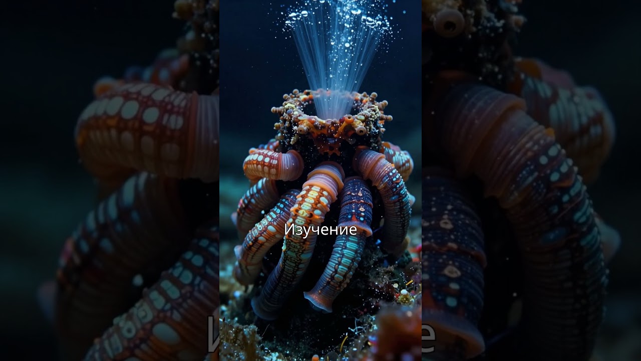 🌊🧬 Морской червь-слизень Polynoidae — загадочные обитатели глубин! 🔍🐛