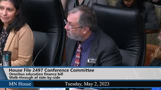 Conference Committee on HF2497 5/2/23