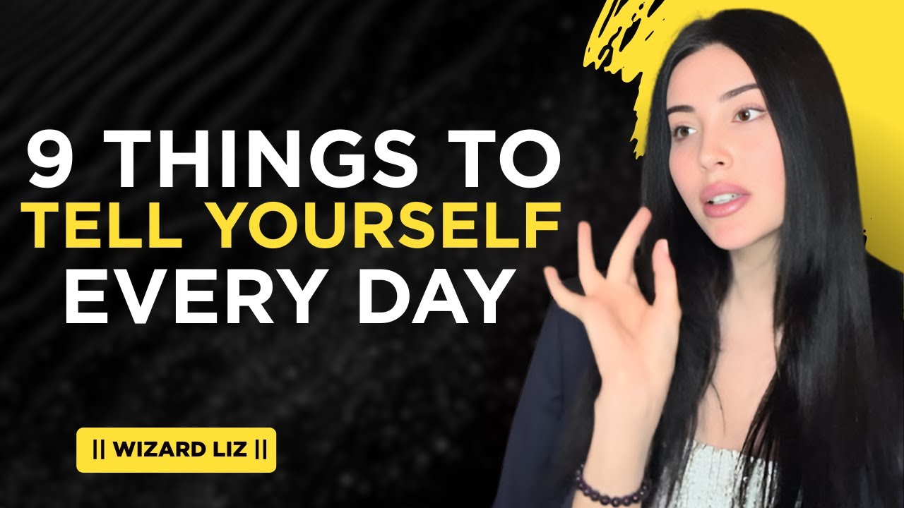 9 Powerful Things to Tell Yourself Every Single Day! motivational ...