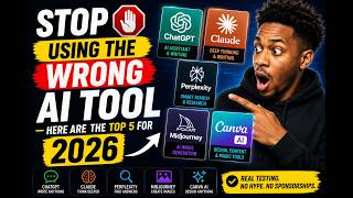 Stop Using the Wrong AI Tool — Here Are the Top 5 for 2026