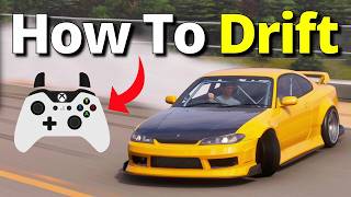 How To Drift In Forza Horizon 6 For Beginners! (Controller Overlay)