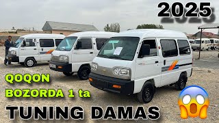 : 8    2025    DAMAS NARXLARI 2025 QOQON MASHINA BOZORI VARYANTGA 