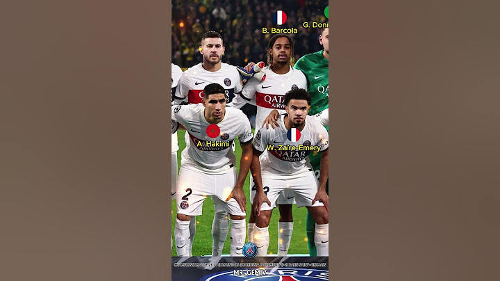 Borussia Dortmund vs Paris Saint-Germain || Champions League 23/24 || Round 06 || PSG Squad #psg #c1