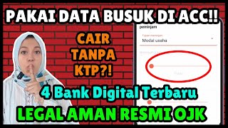 4 Pinjaman Dana Bank Digital Terbaru | Pinjaman Online Cepat Cair Aman | Pinjol Bunga Rendah 2025