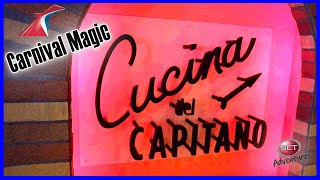Carnival Magic Cucina Del Capitano Review (Specialty Italian Restaurant)